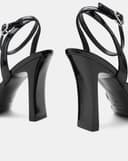 Giày Sandal Cao Gót Quai Chéo