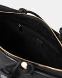 Túi Xách Lớn Phối Charm Trang Trí