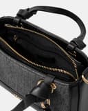 Túi Xách Nhỏ Top Handle Phối Charm