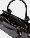 Túi Xách Nhỏ Tay Cầm Xoắn Phối Charm