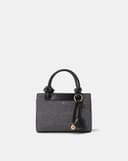 Túi Xách Nhỏ Tay Cầm Xoắn Phối Charm