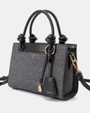 Túi Xách Nhỏ Tay Cầm Xoắn Phối Charm