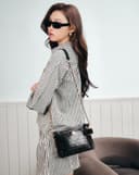 Túi Xách Nhỏ Túi Xách Nhỏ Phối Charm Strawberry