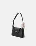 Túi Xách Nhỏ Đeo Vai Phối Kẹp Tóc Trang Trí