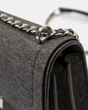 Túi Xách Nhỏ Shoulder Bag Nắp Gập Phối Khoá