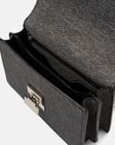 Túi Xách Nhỏ Shoulder Bag Nắp Gập Phối Khoá