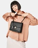Túi Xách Nhỏ Đeo Vai Trang Trí Khóa