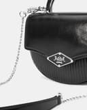 Túi Xách Nhỏ Top Handle Trang Trí Logo Border