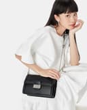 Túi Xách Nhỏ Trang Trí Khóa Kim Loại
