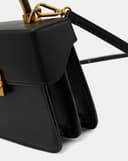 Túi Xách Nhỏ Top Handle Phối Khoá
