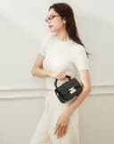 Túi Xách Nhỏ Top Handle Trang Trí Charm