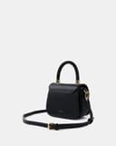 Túi Xách Nhỏ Top Handle Phối Khoá Xoay Trang Trí