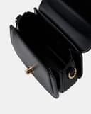 Túi Xách Nhỏ Top Handle Phối Khoá Xoay Trang Trí
