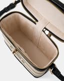 Túi Xách Nhỏ Vanity Case Thêu Logo Juno