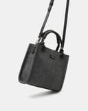 Túi Xách Nhỏ Phối Tay Cầm Xoắn