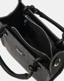 Túi Xách Nhỏ Phối Tay Cầm Xoắn