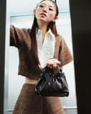 Túi Xách Nhỏ Tay Cầm Thắt Nút