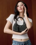 Túi Xách Nhỏ Top Handle Trang Trí Charm