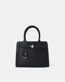 Túi Xách Trung Trang Trí Charm Và Khóa