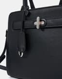 Túi Xách Trung Trang Trí Charm Và Khóa