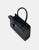 Túi Xách Trung Trang Trí Charm Và Khóa