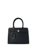 Túi Xách Trung Trang Trí Charm Và Khóa