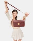 Túi Xách Nhỏ Đeo Vai Trang Trí Khóa