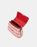 Túi Xách Nhỏ Top Handle Phối Tweed