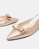 Giày Búp Bê Phối Nơ