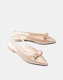 Giày Búp Bê Phối Nơ