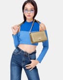 Túi Xách Nhỏ Đeo Chéo Khoá Con Dấu Juno
