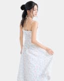 Đầm Midi xoè 2 dây