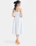 Đầm Midi xoè 2 dây