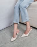 Giày Cao Gót Pump Thiết Kế Cut Out