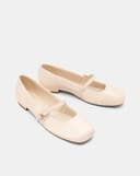 Giày Búp Bê Mũi Vuông Quai Mary Jane