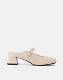 Giày Cao Gót Mũi Vuông Quai Mary Jane