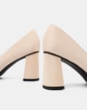 Giày Cao Gót Pump Gót Cao Cổ Chữ V