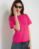 Áo thun basic cổ tròn