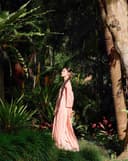 Quần lụa áo dài form suông lưng co giãn