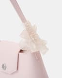 Túi Xách Nhỏ Đeo Vai Phối Kẹp Tóc Trang Trí