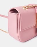 Túi Xách Nhỏ Đeo Chéo Trang Trí Khóa Luxe