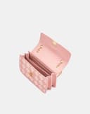 Túi Xách Nhỏ Dập Hoạ Tiết Phối Khoá