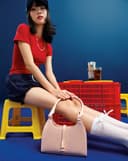Túi Xách Nhỏ Đeo Vai Trang Trí Khoá