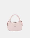 Túi Xách Nhỏ Double-Handle Trang Trí Logo Kim Loại