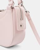 Túi Xách Nhỏ Double-Handle Trang Trí Logo Kim Loại