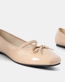 Giày Búp Bê Phối Nơ Trang Trí