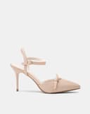 Giày Cao Gót Phối Nơ