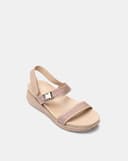 Giày Sandal Đế Thể Thao Phối Khóa Trang Trí