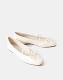 Giày Búp Bê Phối Nơ Trang Trí