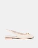 Giày Búp Bê Slingback Khoá Trang Trí Juno